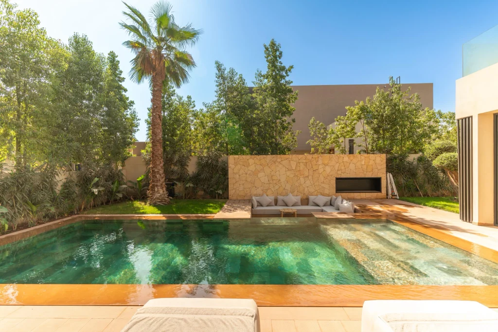 villa luxe marrakech golf